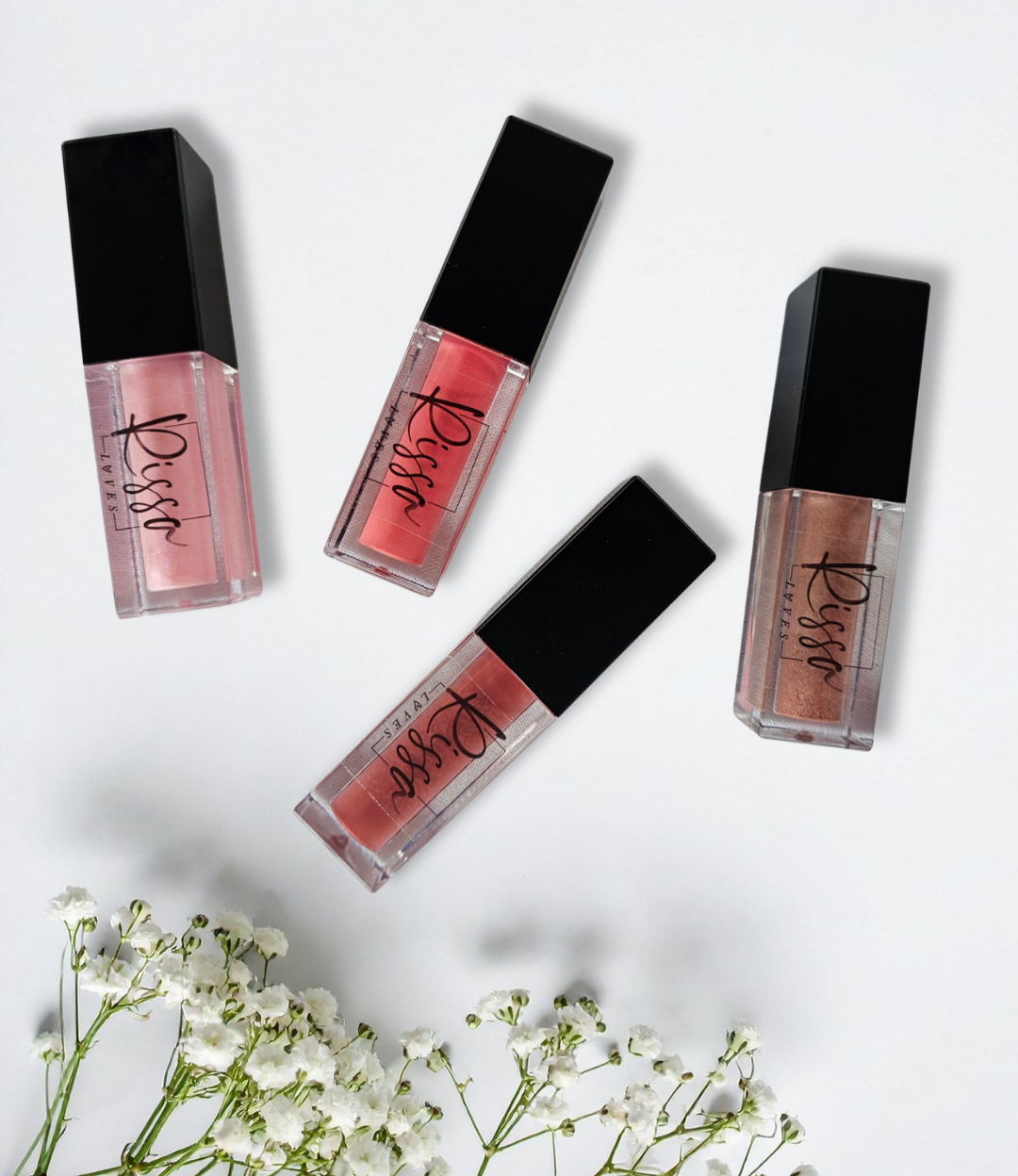Rissa Loves Lip Gloss - Made with nourishing Jojoba oil and Vitamin E